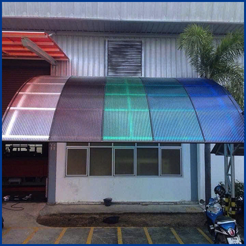 Tấm nhựa Poly lấy sáng giá tốt rẻ tại Cần Thơ